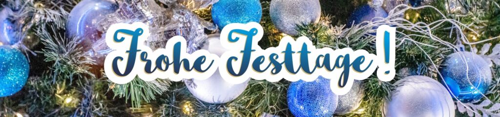 frohe festtage